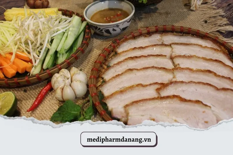 Bánh tráng thịt heo Quê Nhà