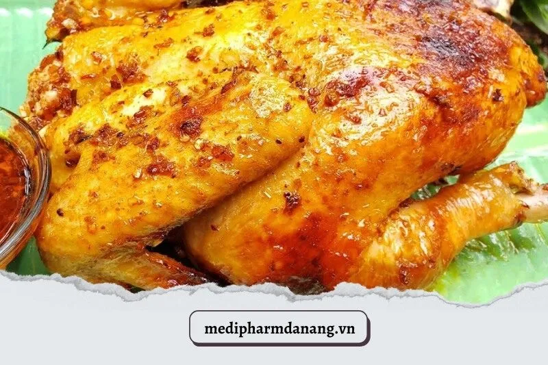 Gà Nướng Cơm Lam